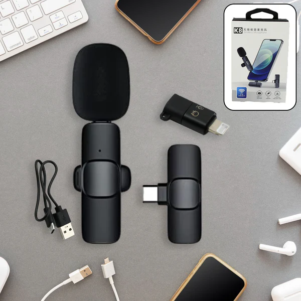 Live Streaming Clip on Microphone